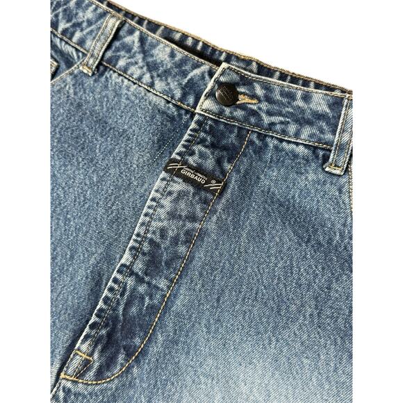 Marithe Francois Girbaud Vintage Denim Baggy Y2K Rave Jnco Jeans Size 42 - Picture 2 of 8